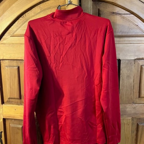 ADIDAS MENS GOLF LONG SLEEVE 1/4 ZIP - Picture 4 of 4